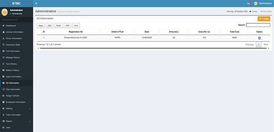 Online Vehicle Management System with Map Tracking  - Project Image 10