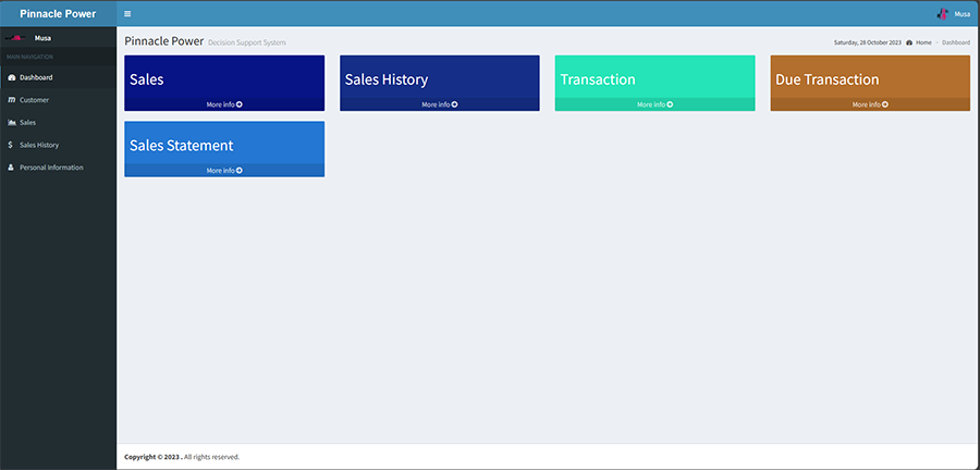 Petrol Pump and Office Management System  - Pinnacle Power Limited - Software Project