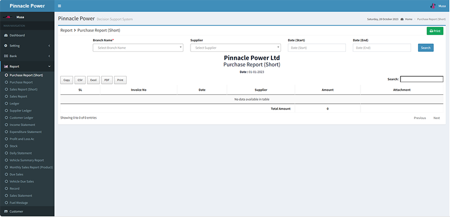 Petrol Pump and Office Management System  - Project Image 13