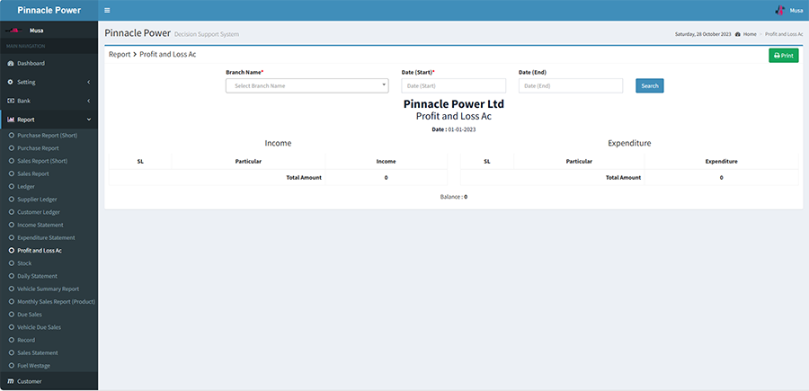 Petrol Pump and Office Management System  - Project Image 15