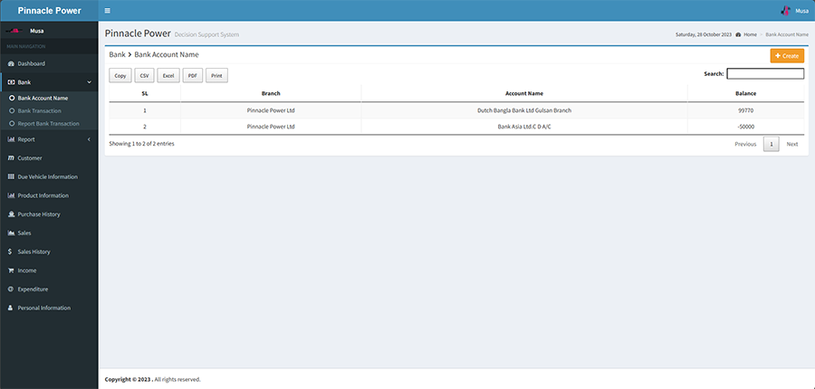 Petrol Pump and Office Management System  - Project Image 5