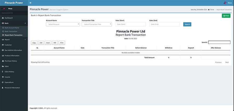 Petrol Pump and Office Management System  - Project Image 7