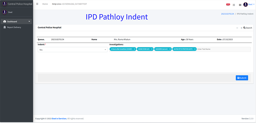 Integrated Hospital Management System (HMS) - Project Image 7